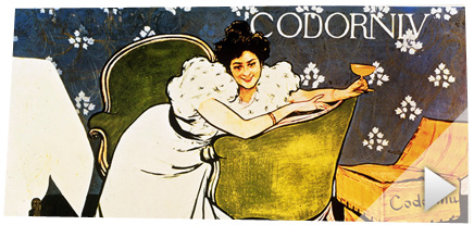 Cartel publicitario de Codorniu de Ramón Casas